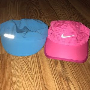Athletic hats lululemon and Nike